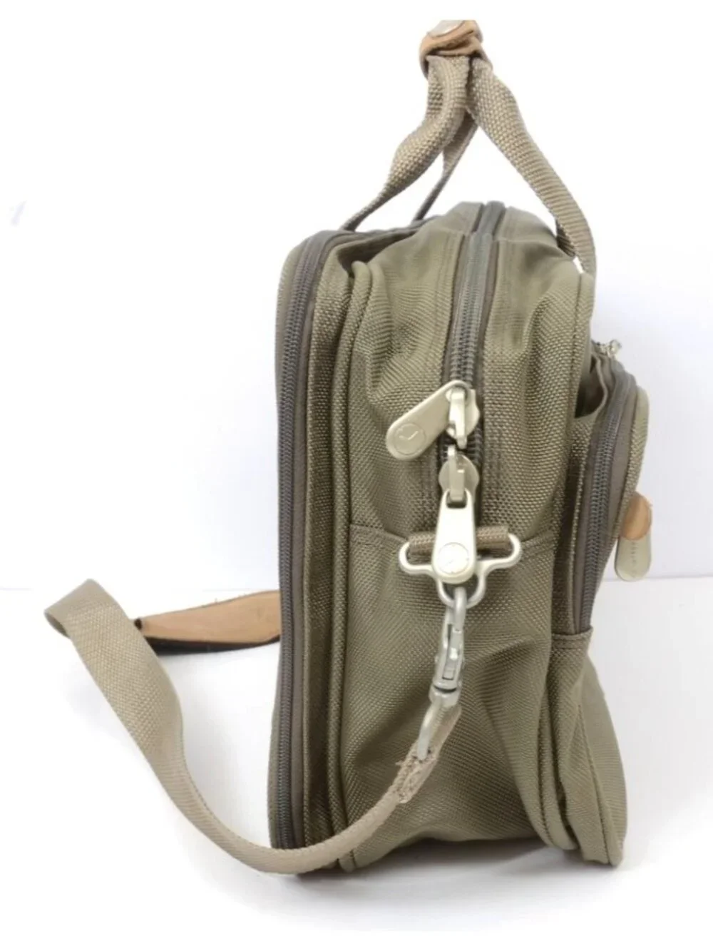 BRIGGS & RILEY Travelware Double Expandable Cabin Carry-On Crossbody Bag Travel
